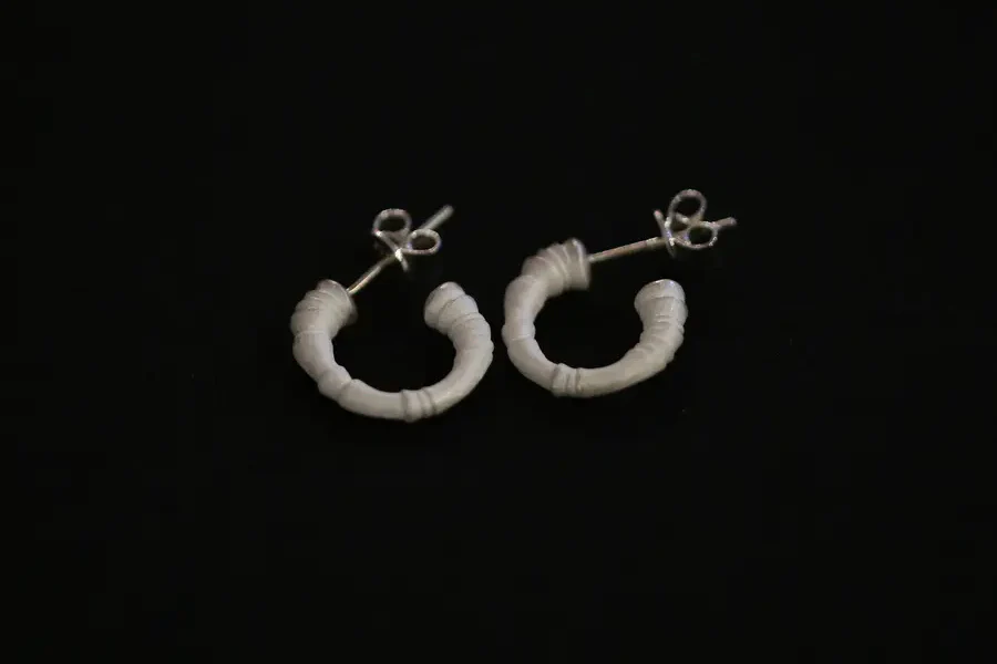 OLIO E ACETO sterling silver small helix earrings OA10E23 - Image 3