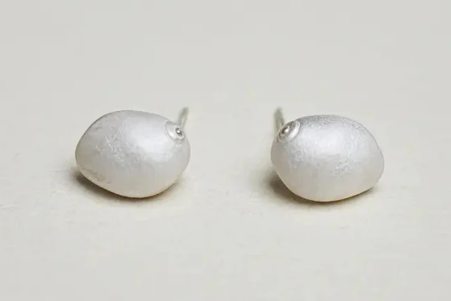 OLIO E ACETO sterling silver spiral screw earrings OA10E16 silver POEA24