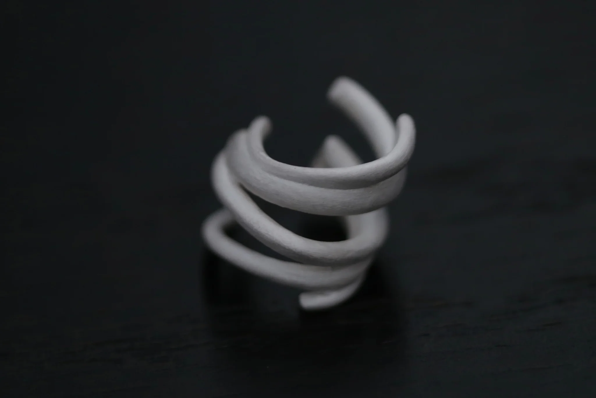 OLIO E ACETO sterling silver stacked ear cuff OLIO-OA05E08-YIN - Image 2