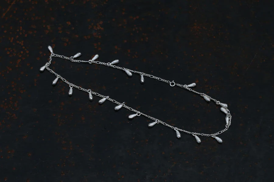OLIO E ACETO Sterling Silver Teardrop Choker OA02N02 - Image 2