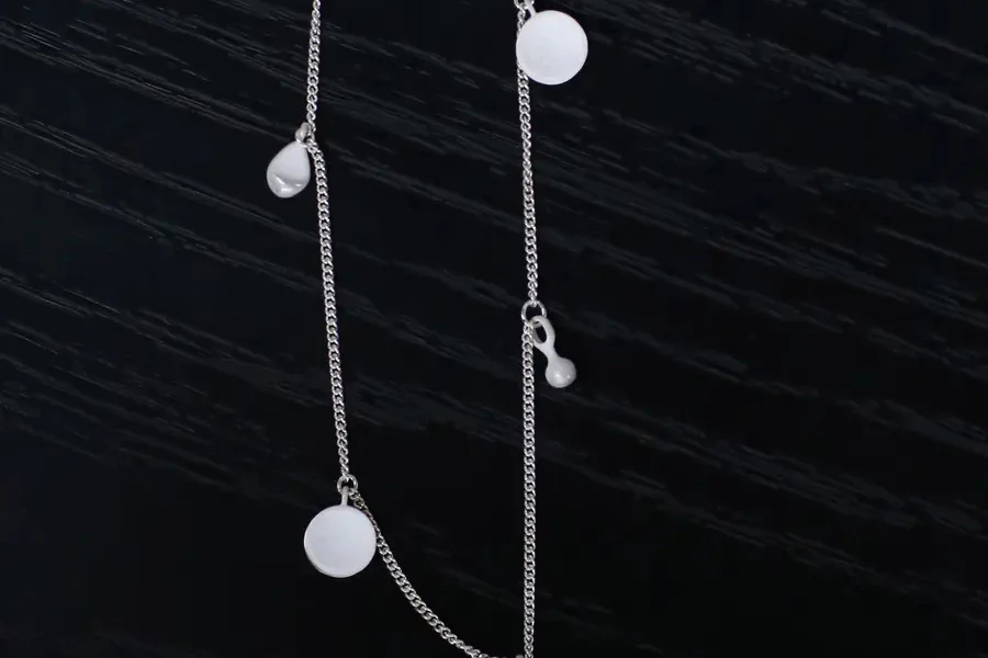 OLIO E ACETO sterling silver wind chime short necklace OA07N06 - Image 2
