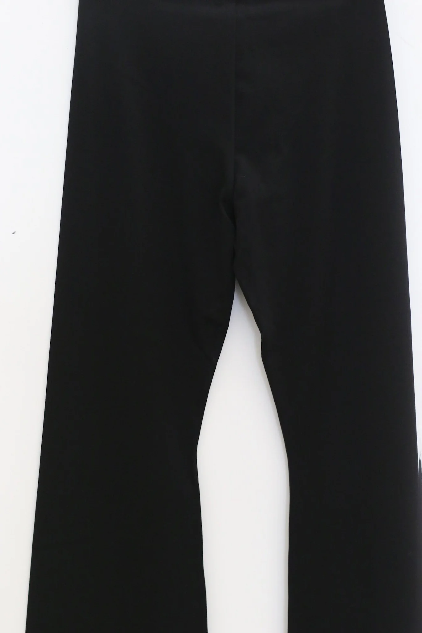 ORGANIC BASICS 26SS Core Flare Pants OB-OB420032-Black - Image 2