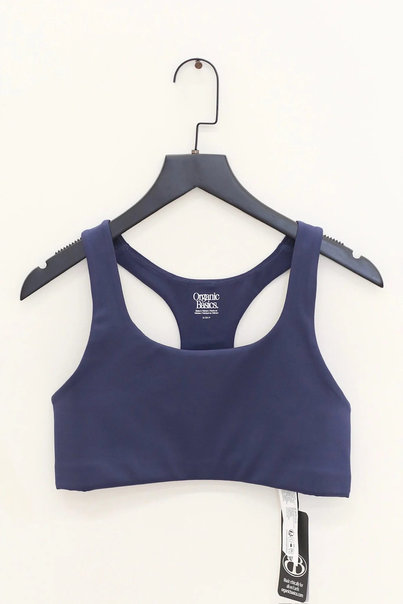 ORGANIC BASICS 26SS Sports Bra with Criss-Cross Back OB-OB530001-Night Sky