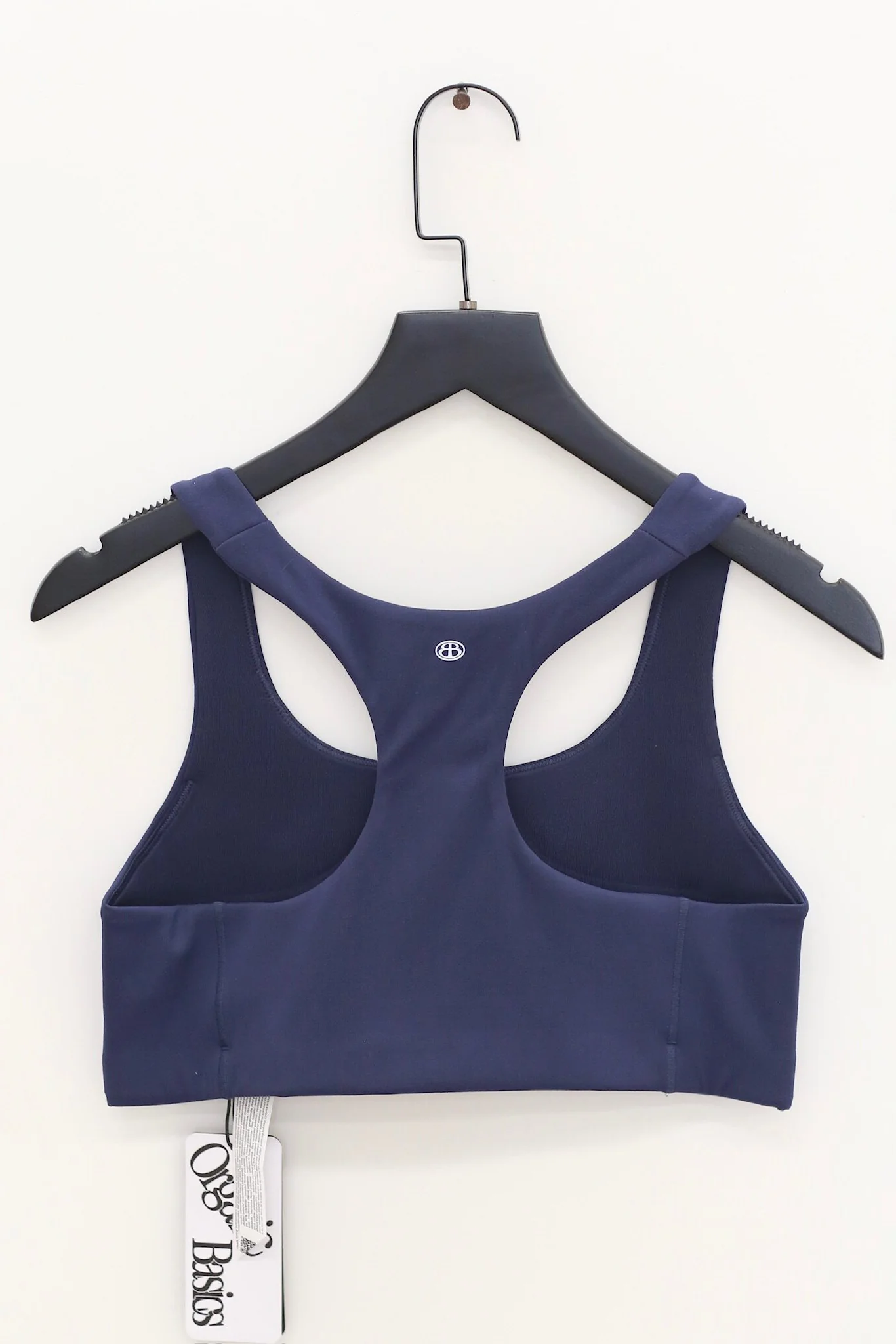 ORGANIC BASICS 26SS Sports Bra with Criss-Cross Back OB-OB530001-Night Sky - Image 2
