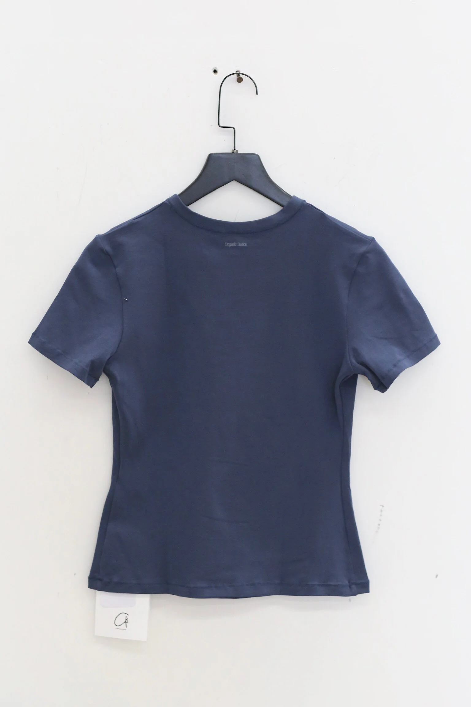 ORGANIC BASICS Spring/Summer 2026 Stretch T-Shirt OB-OB130002-Midnight Blue - Image 2
