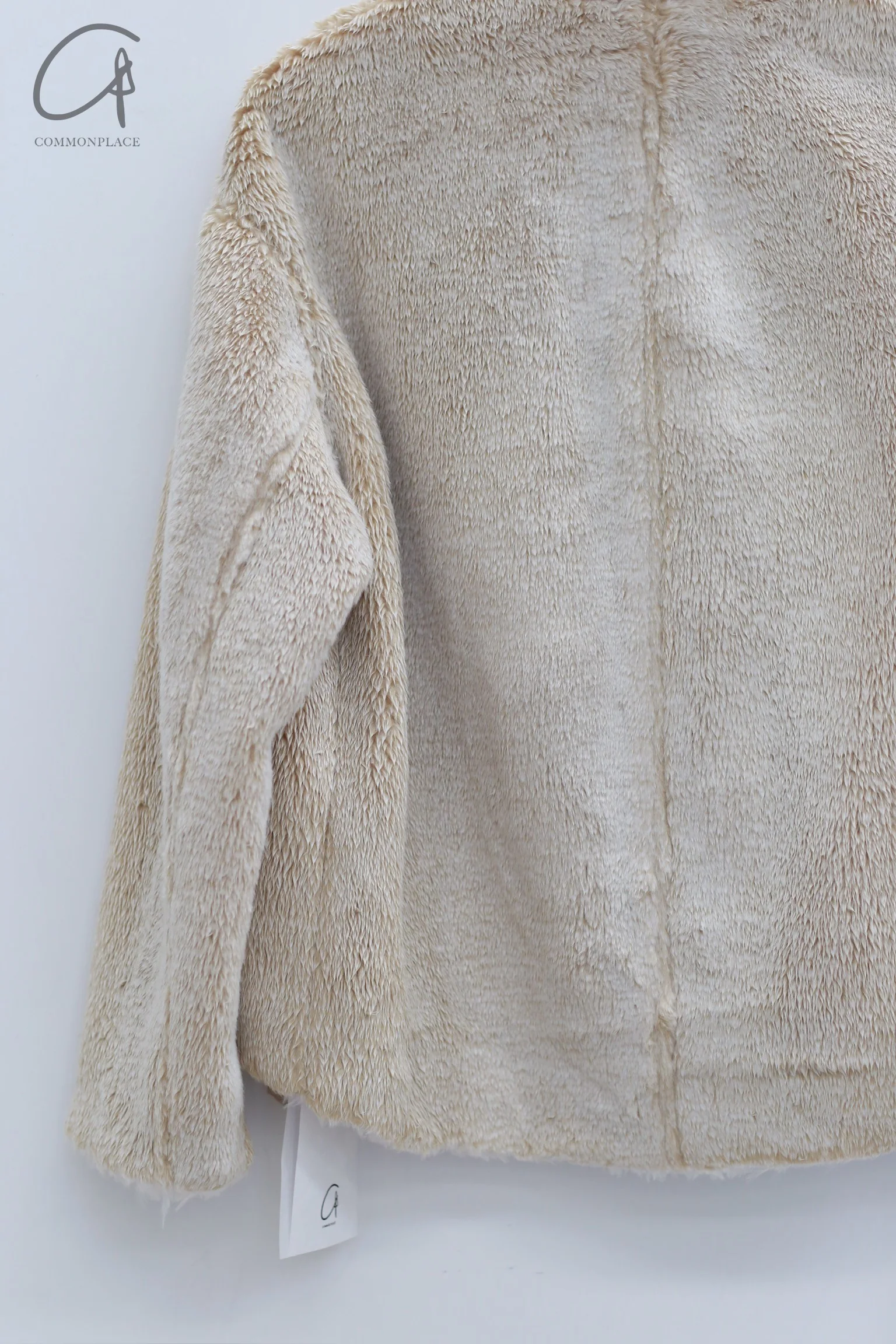 OUDE WAAG 24 autumn and winter hedgehog jacket OW-OW-24AW-CT02-HUANGBAI yellow and white - Image 3