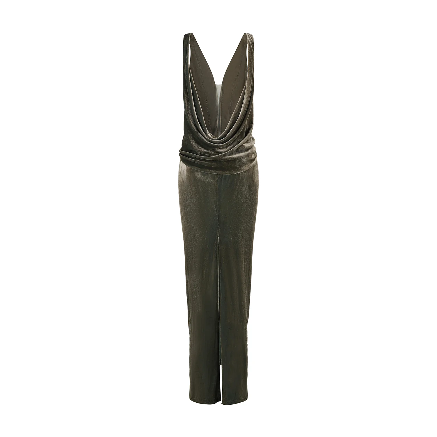 OUDE WAAG 25 Autumn/Winter Maggie Knot Dress OW-OW-25AW-DS23V1GR560-GQ Blue - Image 10