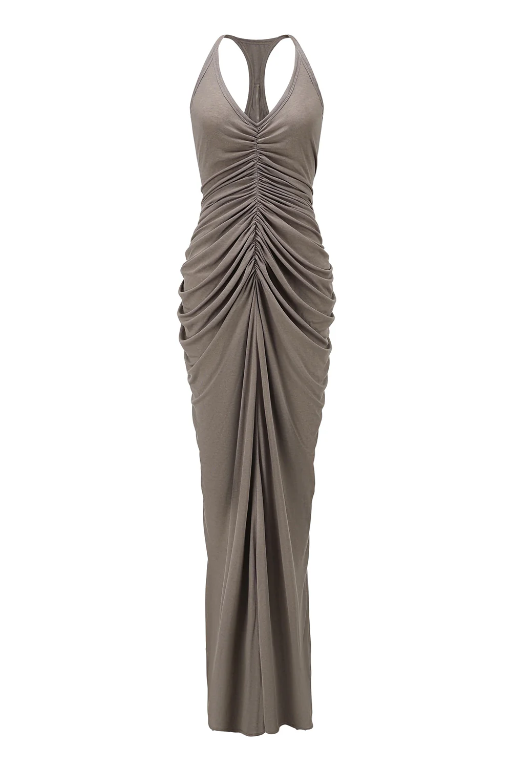 OUDE WAAG 25 Autumn/Winter Medea Dress OW-OW-25AW-DS19T2GY830-KWH Mineral Gray