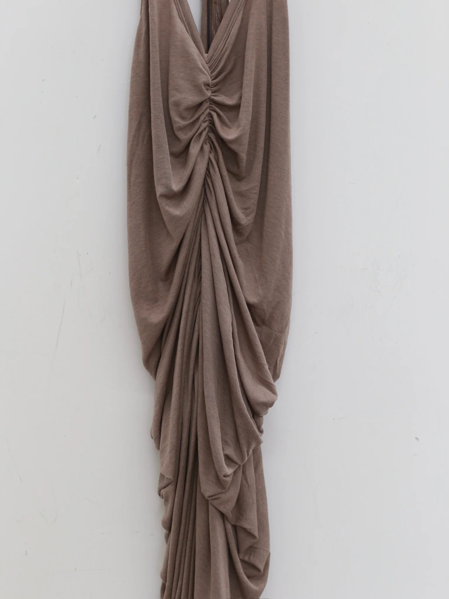 OUDE WAAG 25 Autumn/Winter Medea Dress OW-OW-25AW-DS19T2GY830-KWH Mineral Gray - Image 4