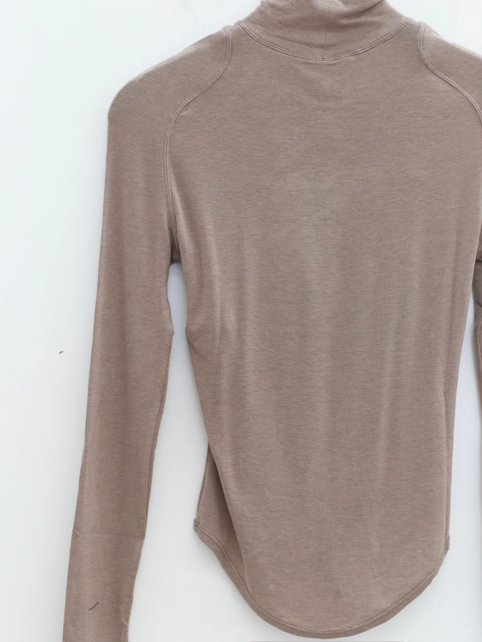 OUDE WAAG 25 Autumn/Winter Raglan Sleeve Ribbed Top OW-OW-25AW-TP07-KWH Mineral Gray - Image 6