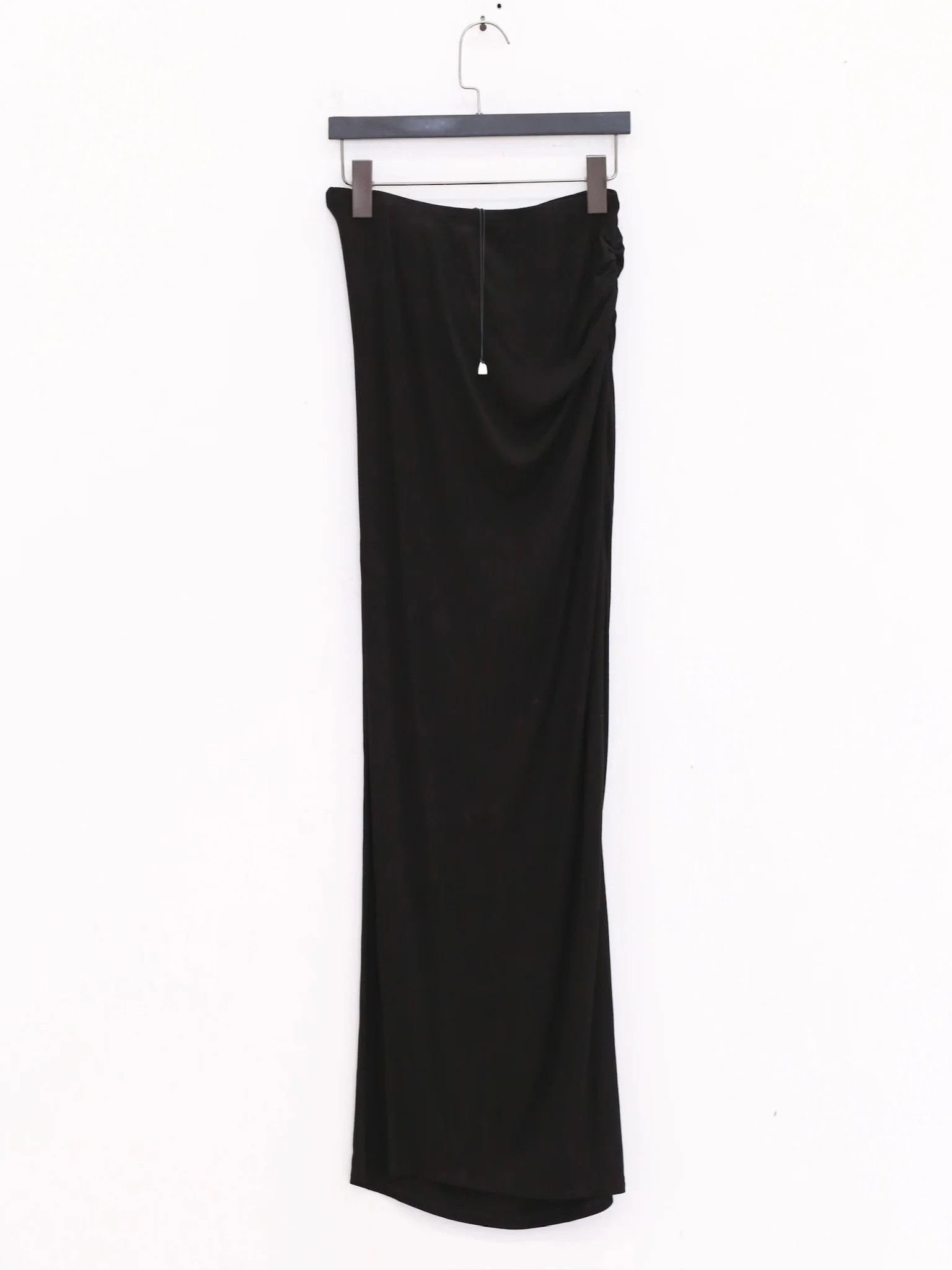 OUDE WAAG 25 Spring/Summer Asymmetric Draped Skirt OW-OW-25SS-SK11C1BL900-HEI Black OW-25SS-SK11 - Image 4