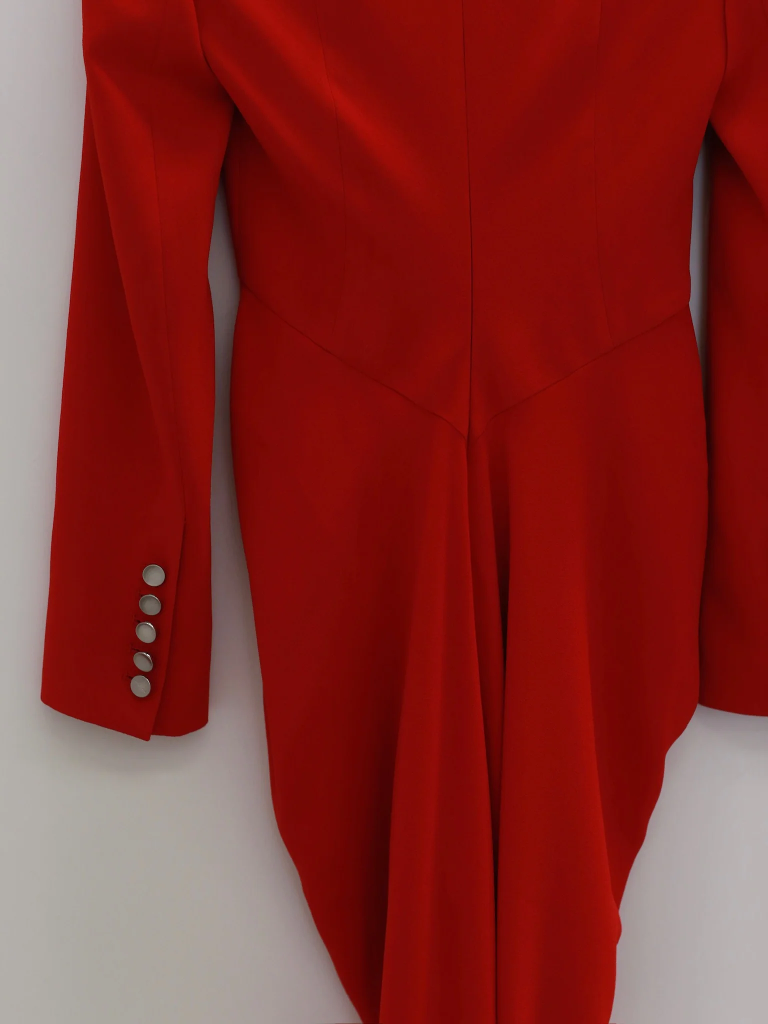 OUDE WAAG 25 Spring/Summer Tailored Suit Dress OW-OW-24AW-DS01A1RE200-HONG Red - Image 3