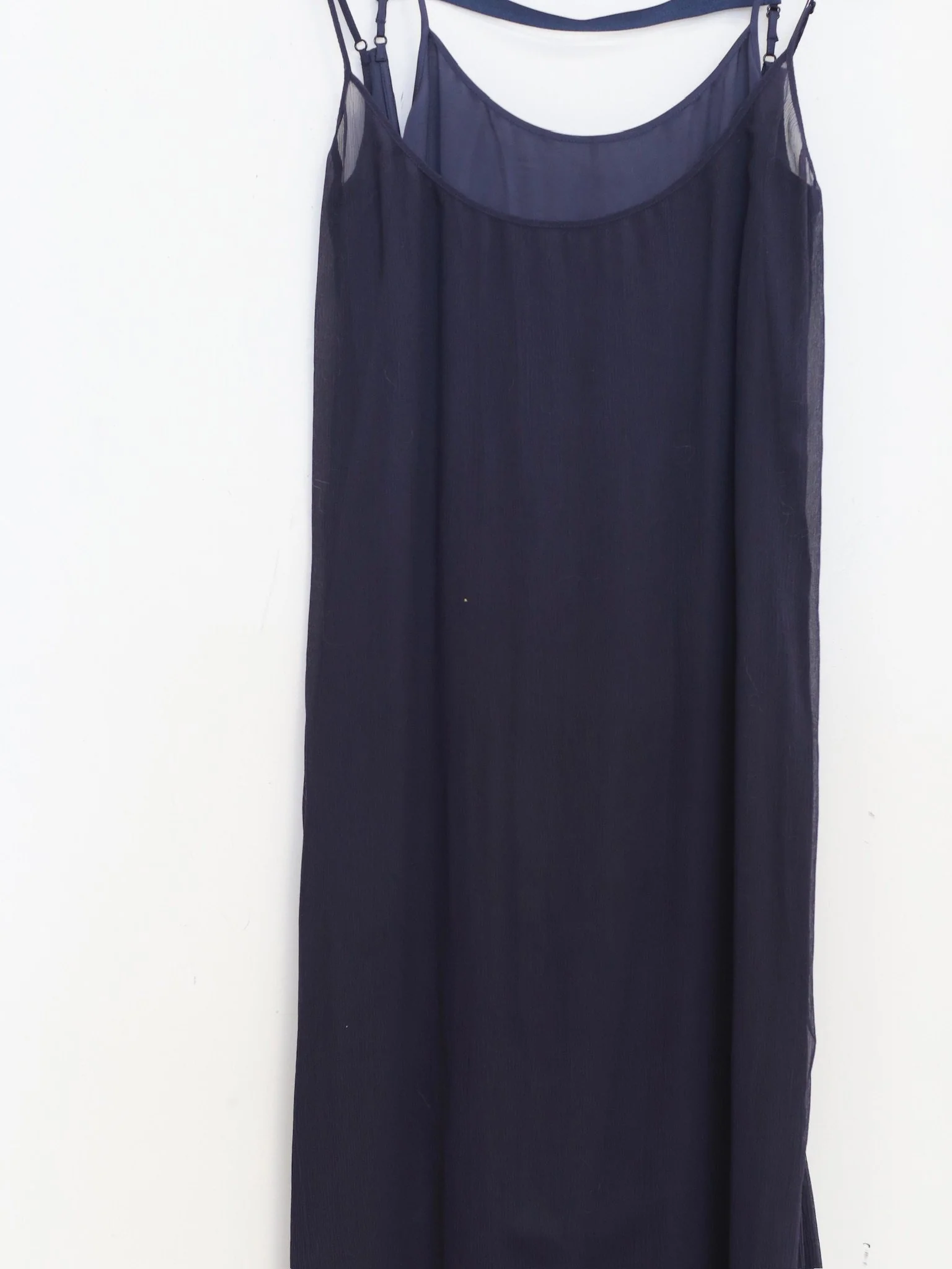 OUDE WAAG 26 Early Spring Floating Shadow Dress OW-26RS-DS19S1-BU690 Dark Blue - Image 5
