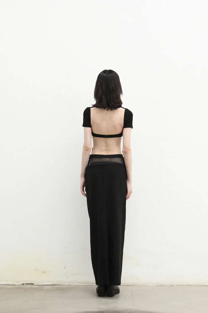 OUDE WAAG bag hip skirt OW-20SS-SK07BL99 - Image 15