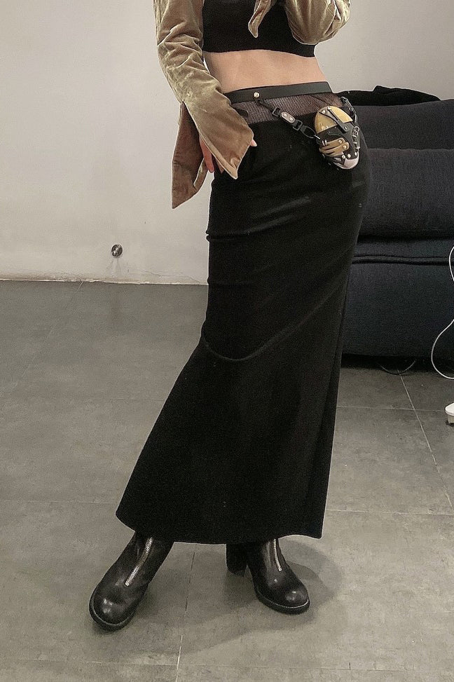 OUDE WAAG bag hip skirt OW-20SS-SK07BL99 - Image 22
