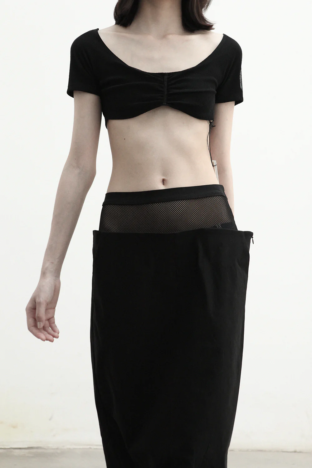 OUDE WAAG bag hip skirt OW-20SS-SK07BL99 - Image 6