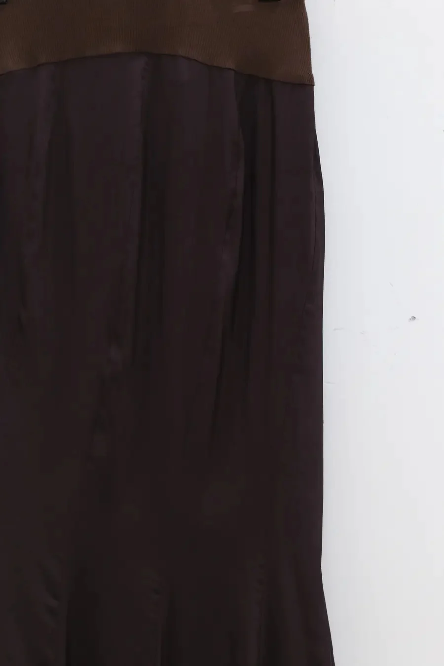 OUDE WAAG Bias Mermaid Skirt OW-23SS-SK04 Brown - Image 10