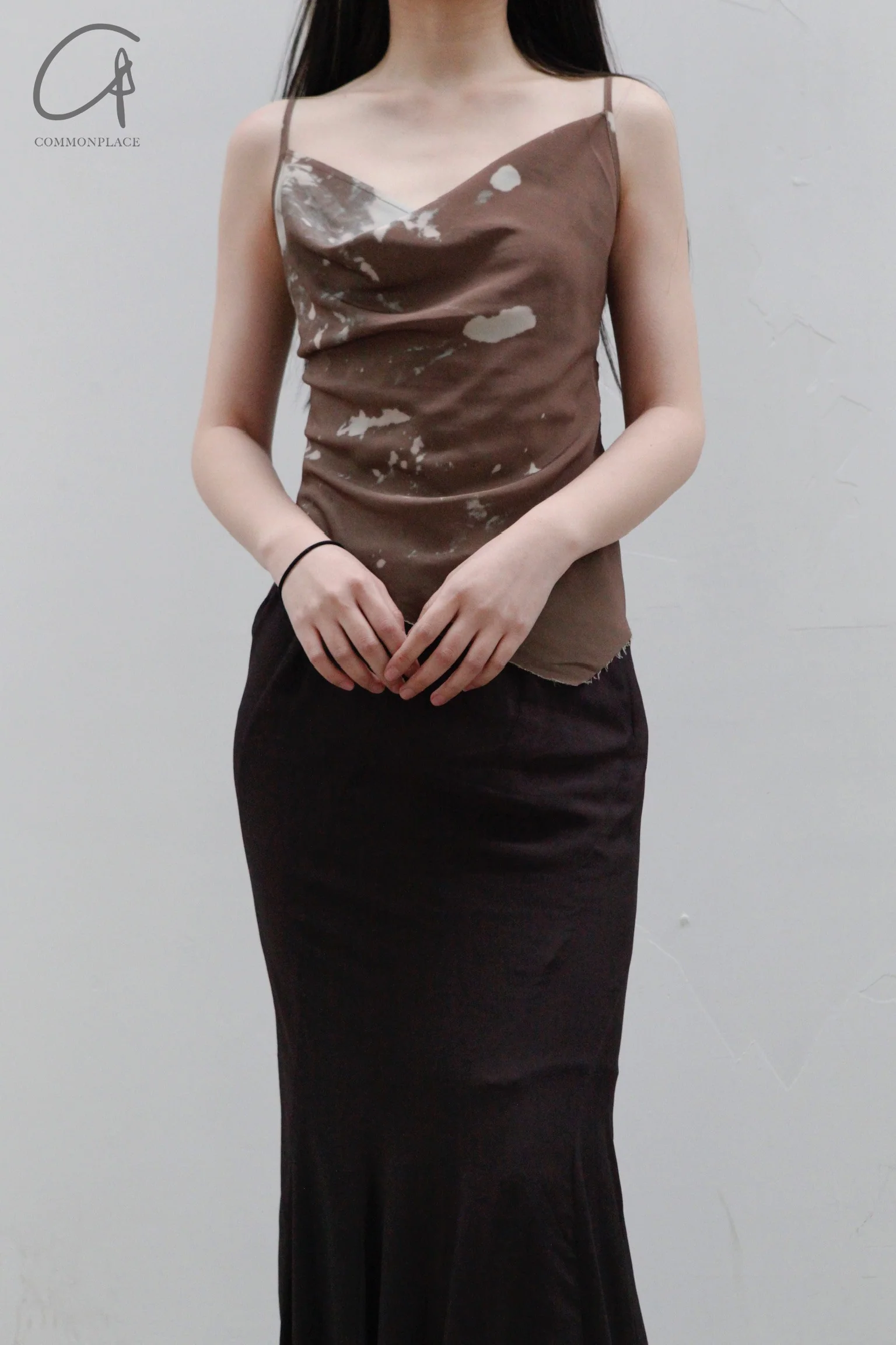 OUDE WAAG Bias Mermaid Skirt OW-23SS-SK04 Brown - Image 6