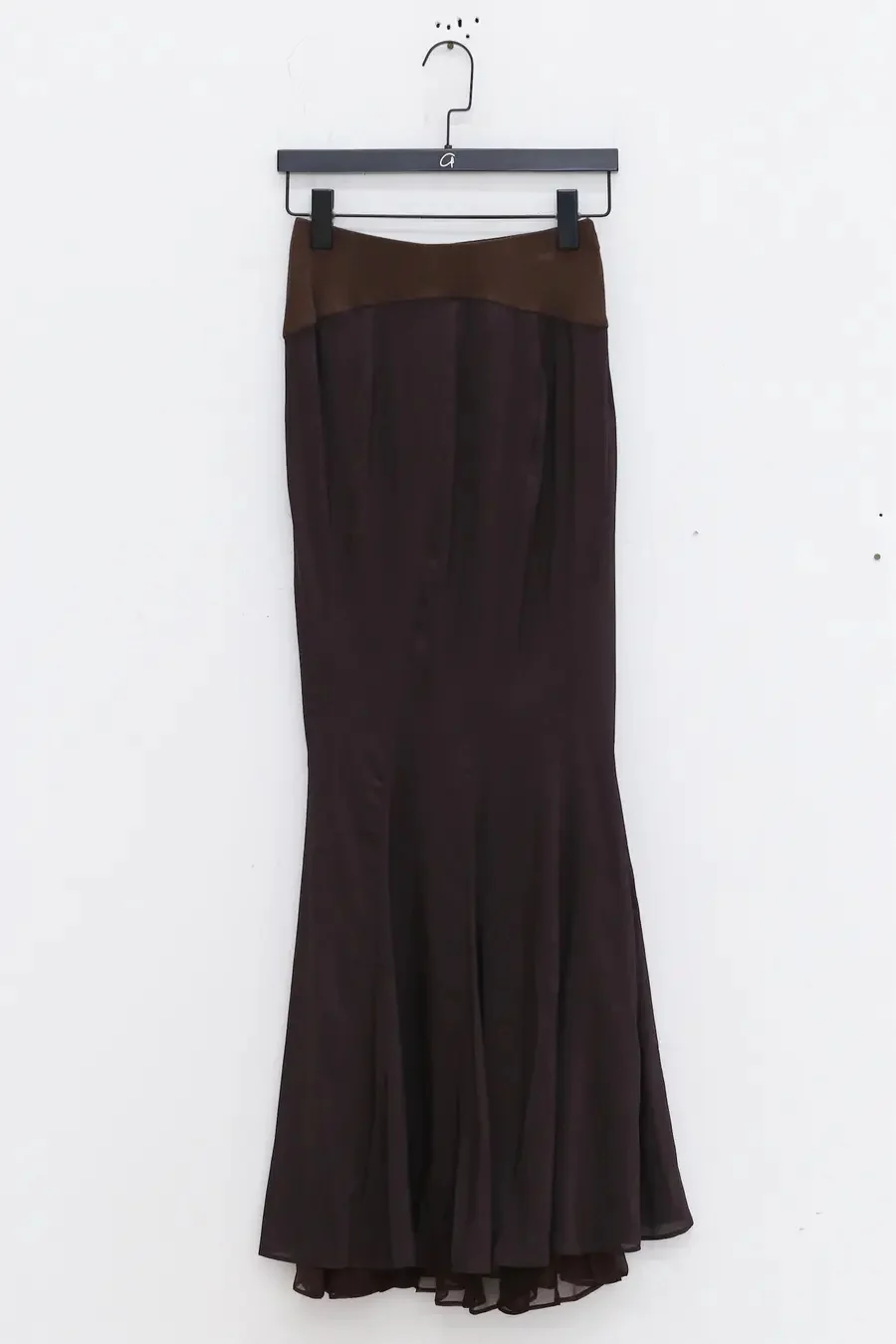 OUDE WAAG Bias Mermaid Skirt OW-23SS-SK04 Brown - Image 9