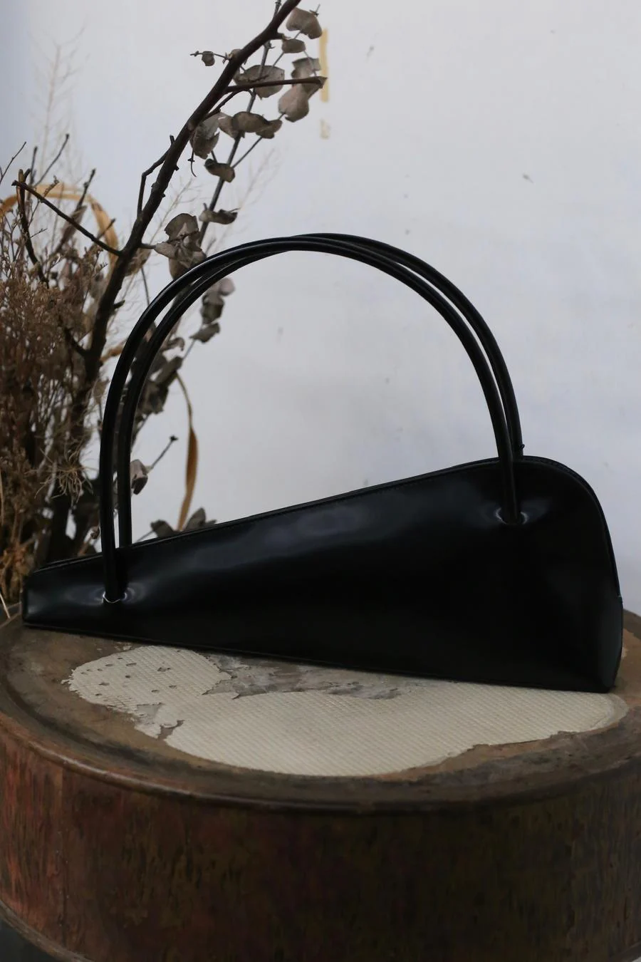 OUDE WAAG bright noodle whale whale bag OW-23SS-BG01 black