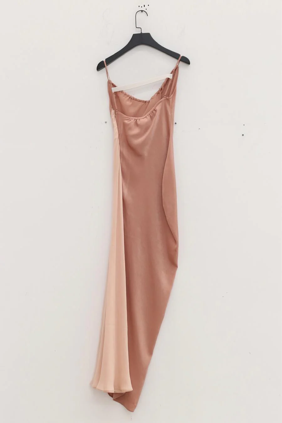OUDE WAAG Chiffon Stitching Sling Dress OW-23SS-DS10 Pink - Image 8
