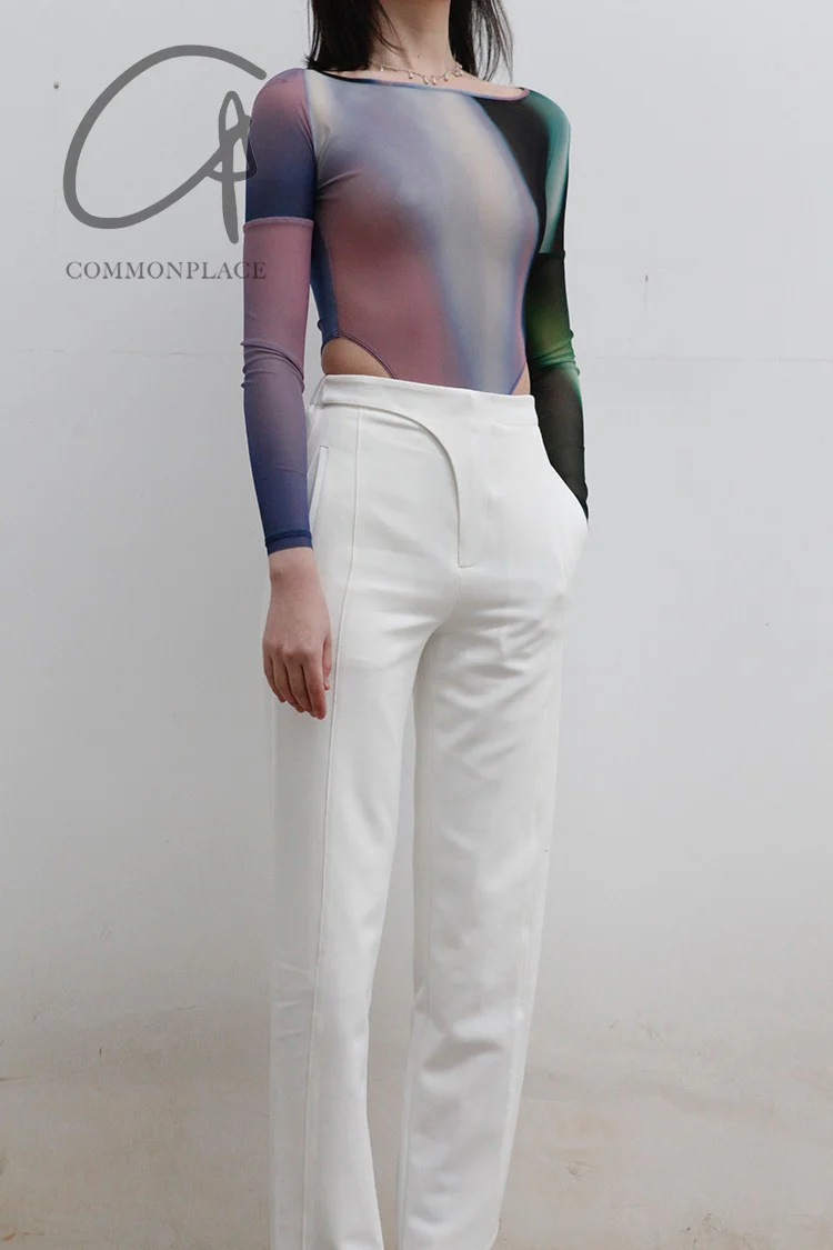 OUDE WAAG Classic Twill Pants OW-21AW-PT04WI100 - Image 2