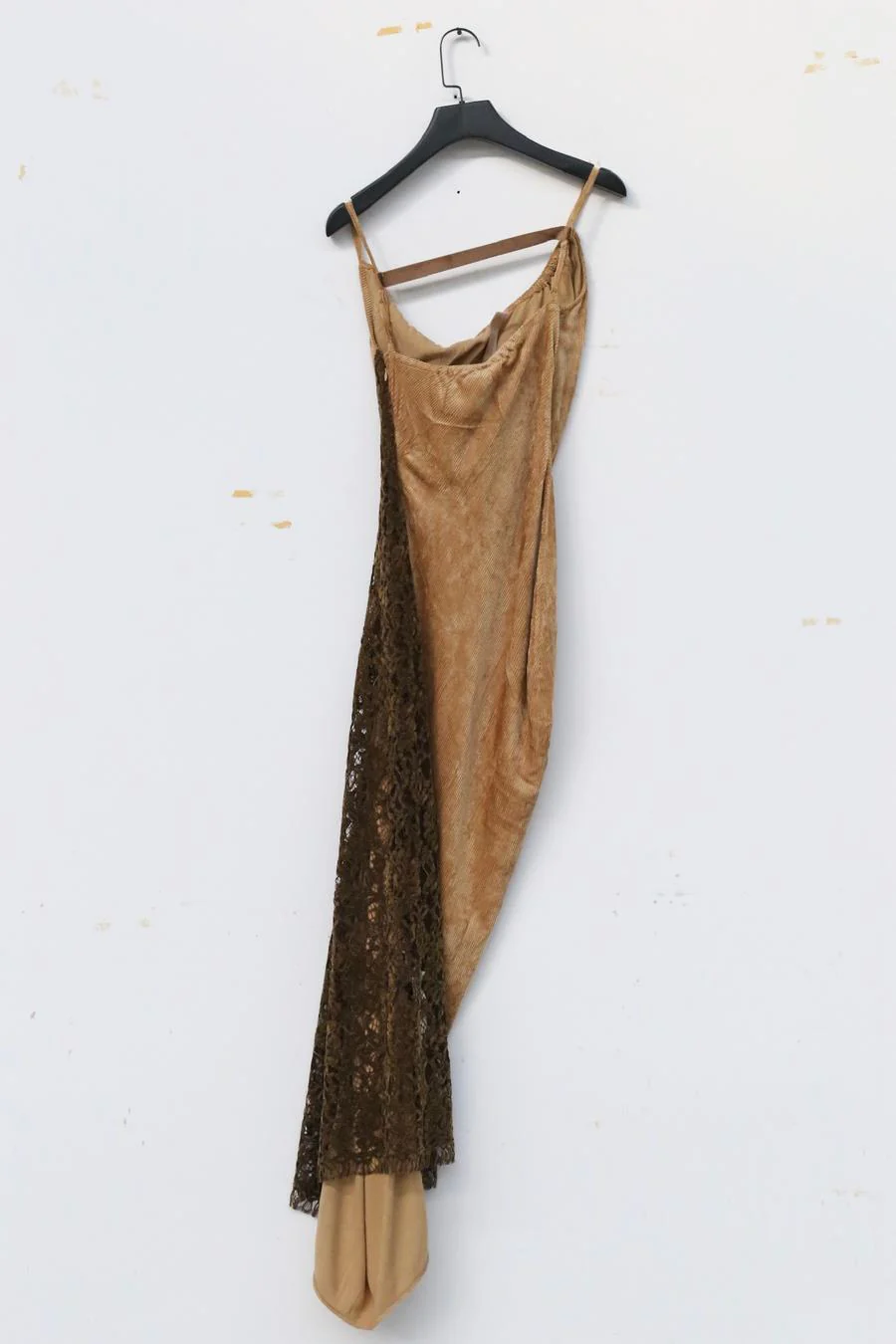 OUDE WAAG Core Velvet Strap Dress OW-23SS-DS10 Ginger - Image 9