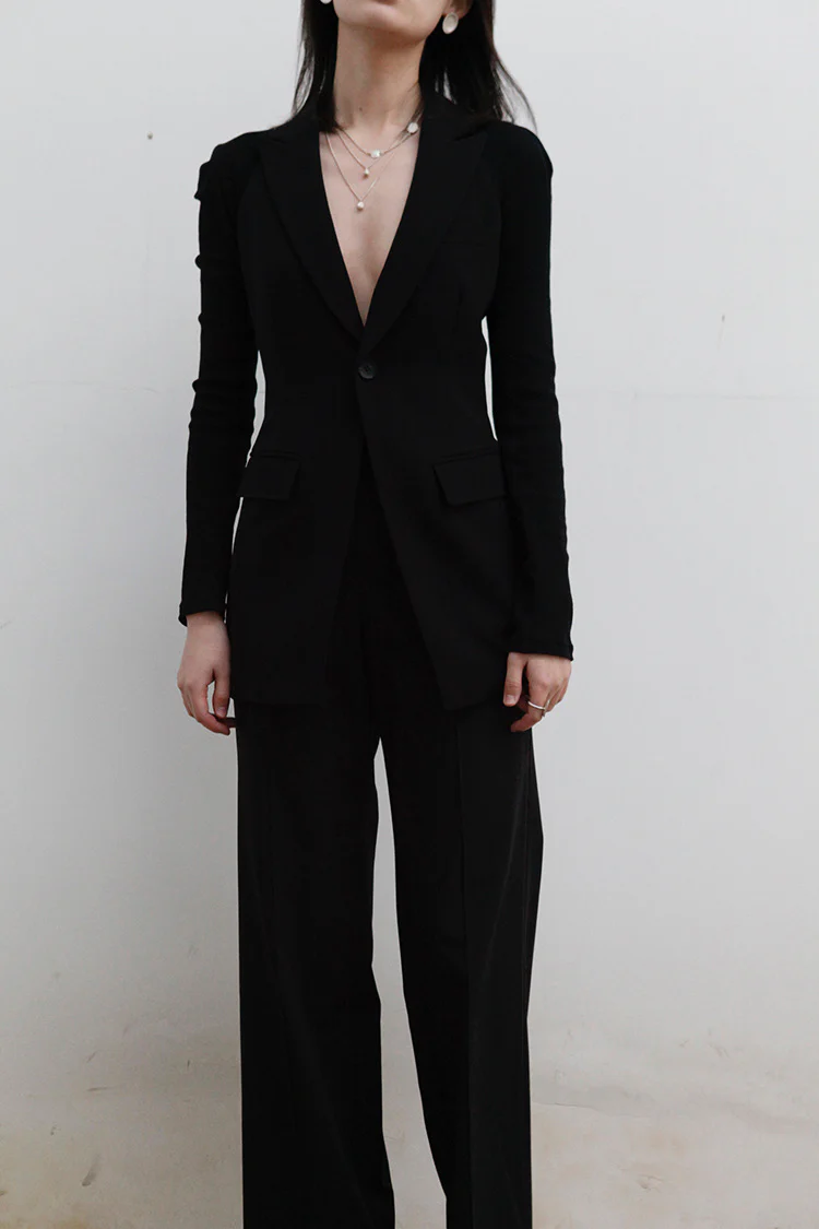 OUDE WAAG Cutout Straight Pants OW-OW-22SS-PT05-HEI - Image 12