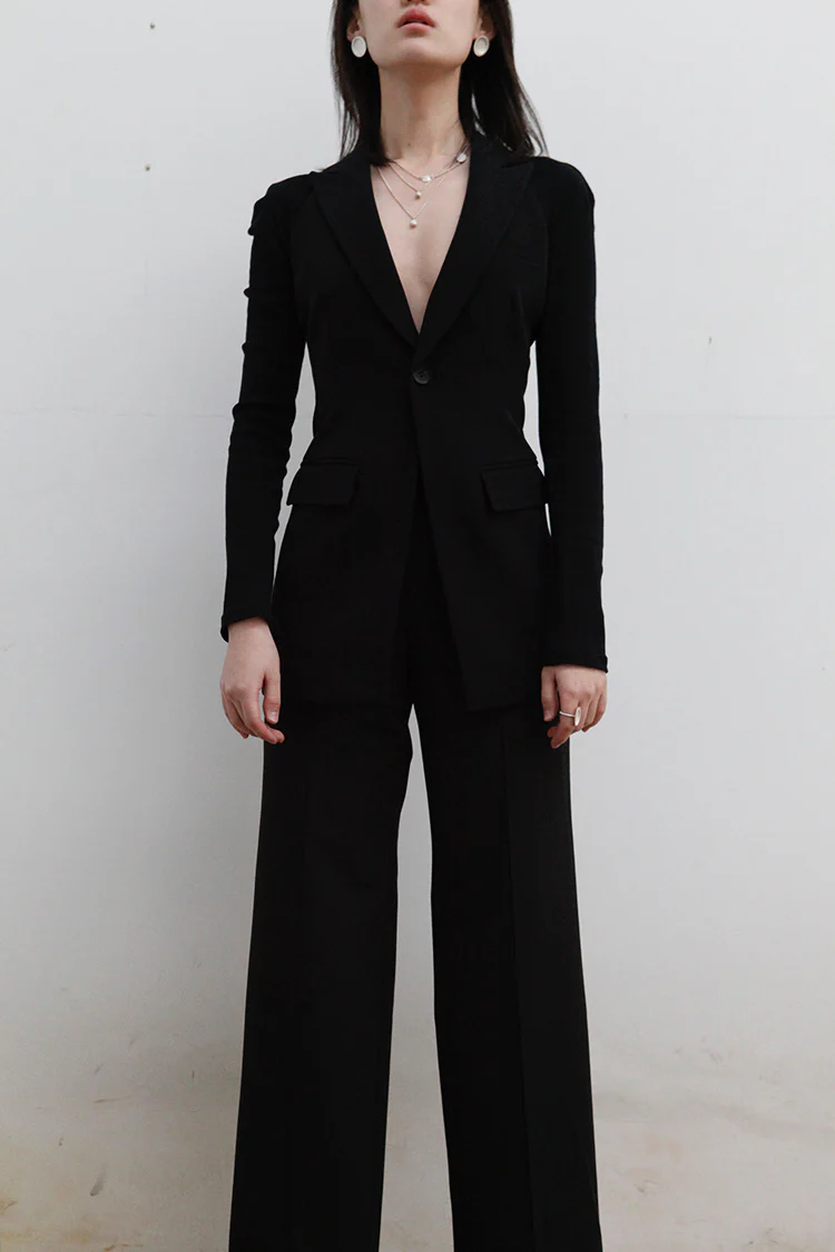 OUDE WAAG Cutout Straight Pants OW-OW-22SS-PT05-HEI - Image 9