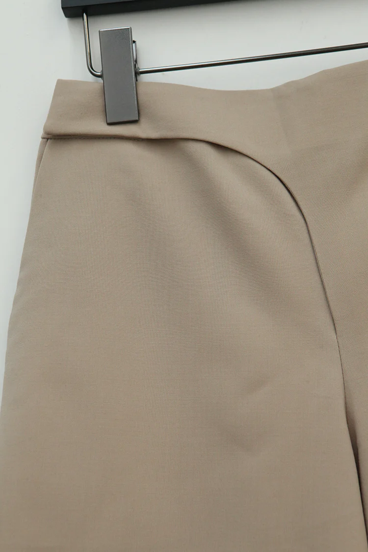 OUDE WAAG Deconstructed Worsted Wool Shorts OW-21SS-PT05NU00 - Image 8