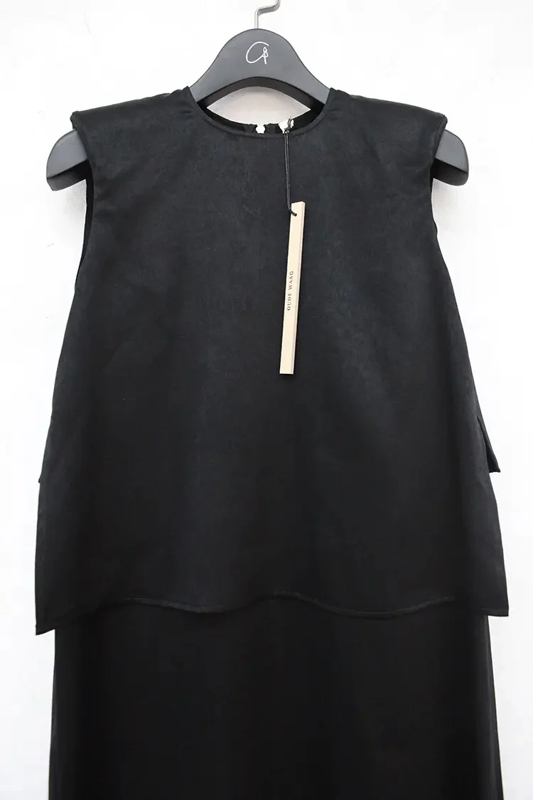 OUDE WAAG Double Layer Waist Sleeveless Dress OW19AWDS06 - Image 9