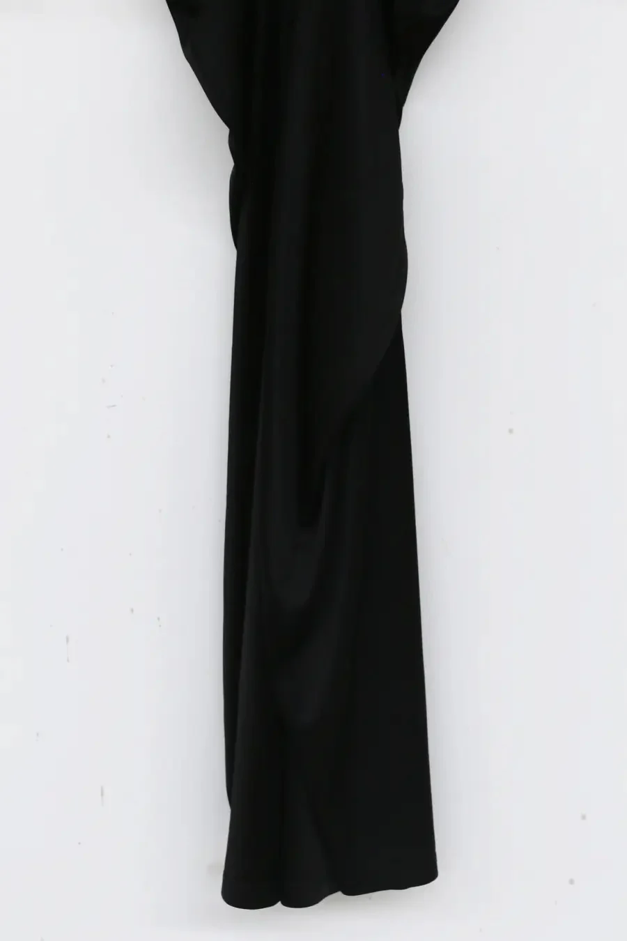 OUDE WAAG Draped Sleeve Dress OW-21AW-DS06 Black - Image 14