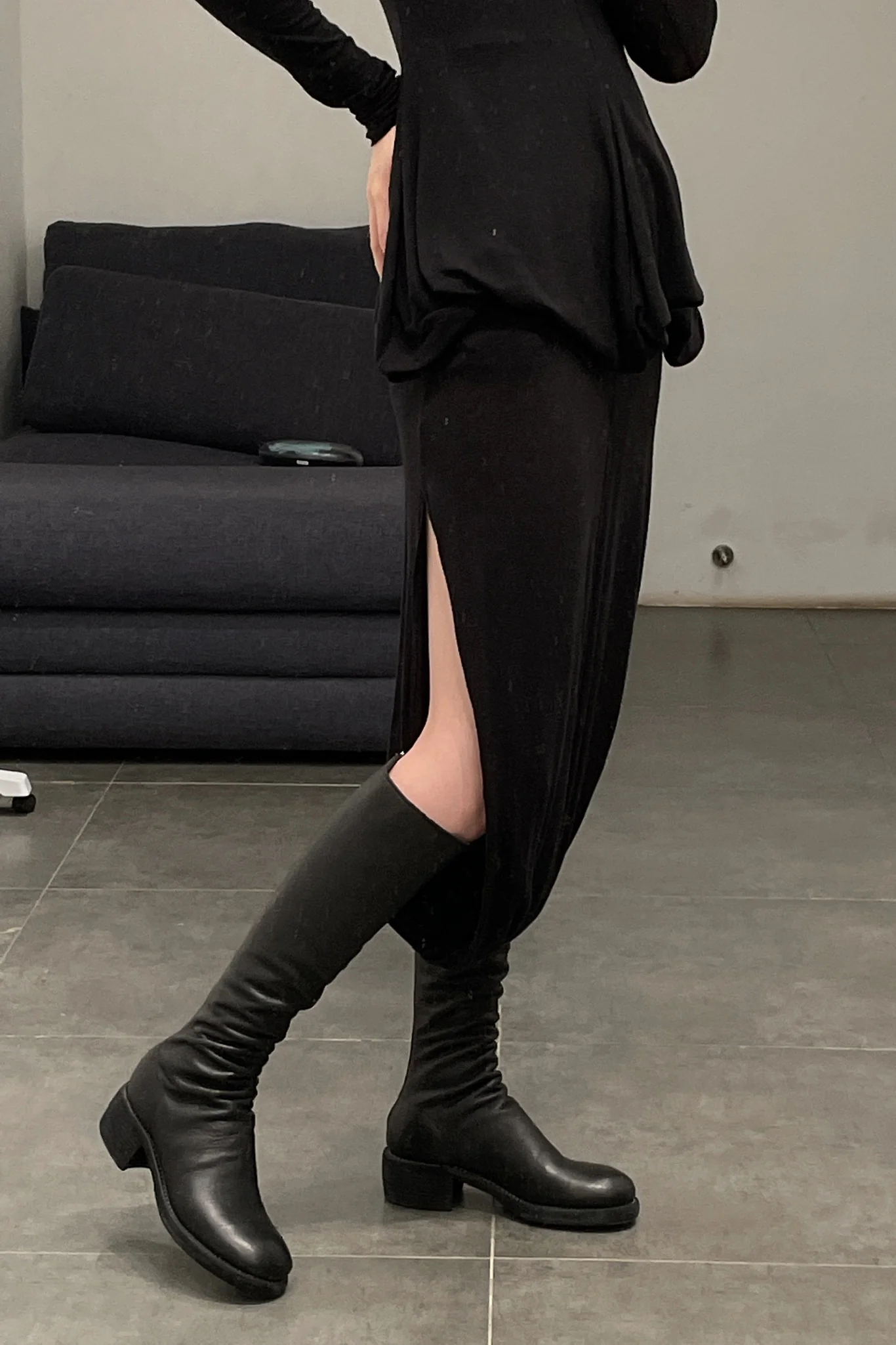 OUDE WAAG knitted wool skirt OW-21SS-SK05BL99 POWSK05 - Image 38