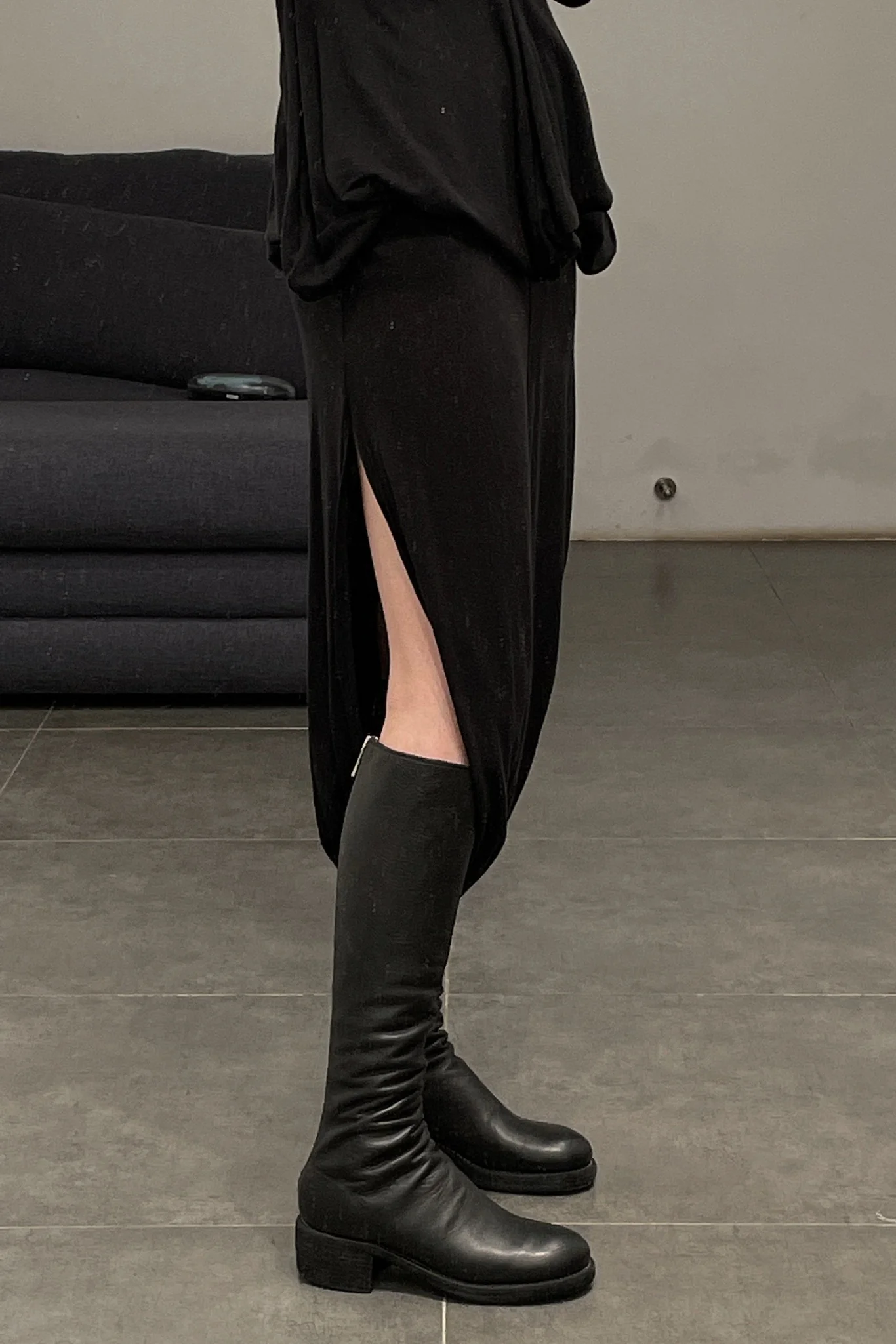 OUDE WAAG knitted wool skirt OW-21SS-SK05BL99 POWSK05 - Image 39