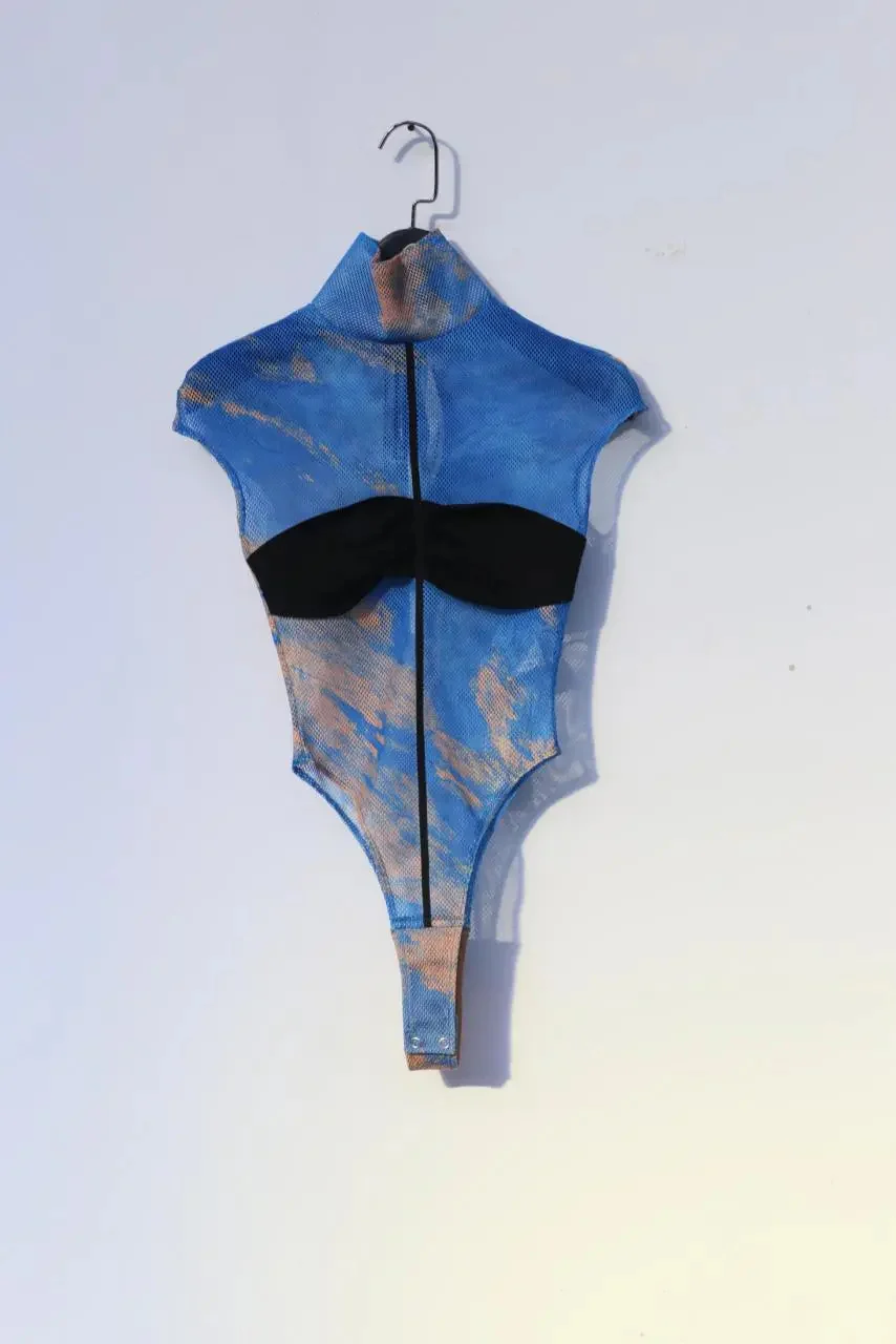 OUDE WAAG OW-20SS-UW01BU44 Tube Top Sleeveless Bodysuit POW10 - Image 5