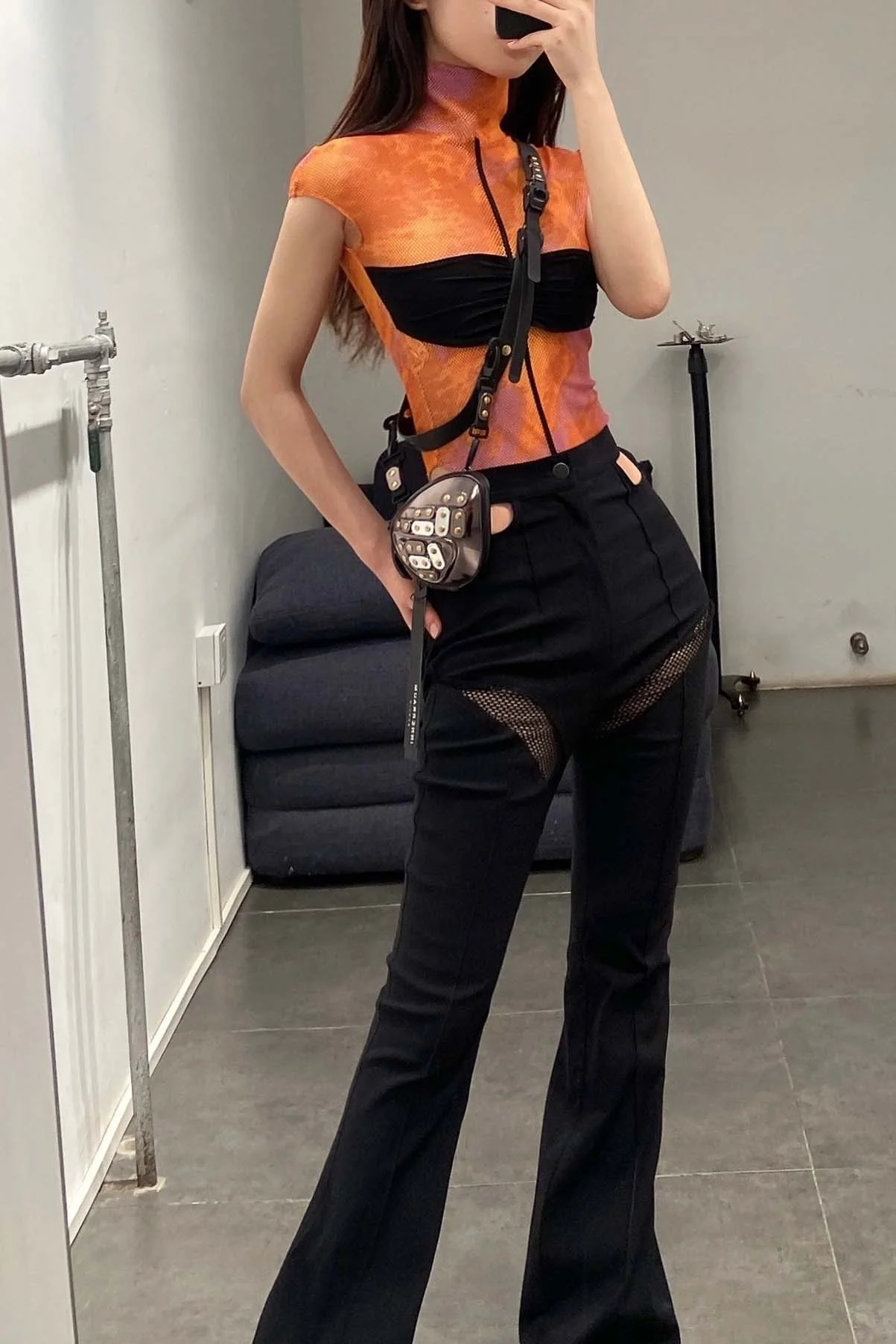 OUDE WAAG OW-20SS-UW01OR33 Bandeau Sleeveless Bodysuit POW10 - Image 16