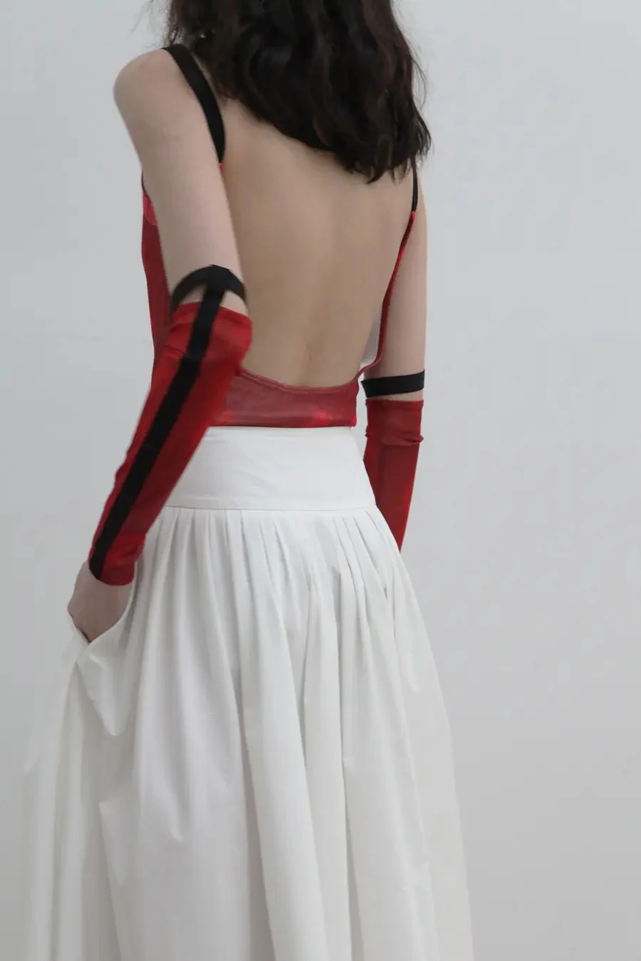 OUDE WAAG OW-20SS-UW03RE55 sleeveless bodysuit - Image 5