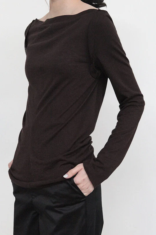 OUDE WAAG Ow18AWTP01 One-piece neck T-shirt