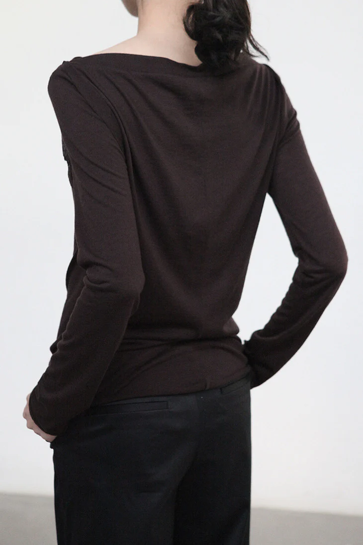 OUDE WAAG Ow18AWTP01 One-piece neck T-shirt - Image 2