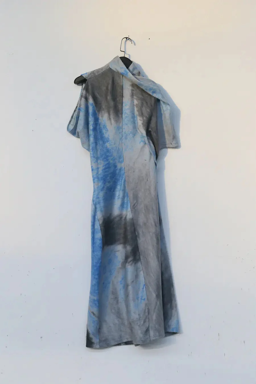 OUDE WAAG OW19AWDS10B Printed cut wool knitted dress - Image 4