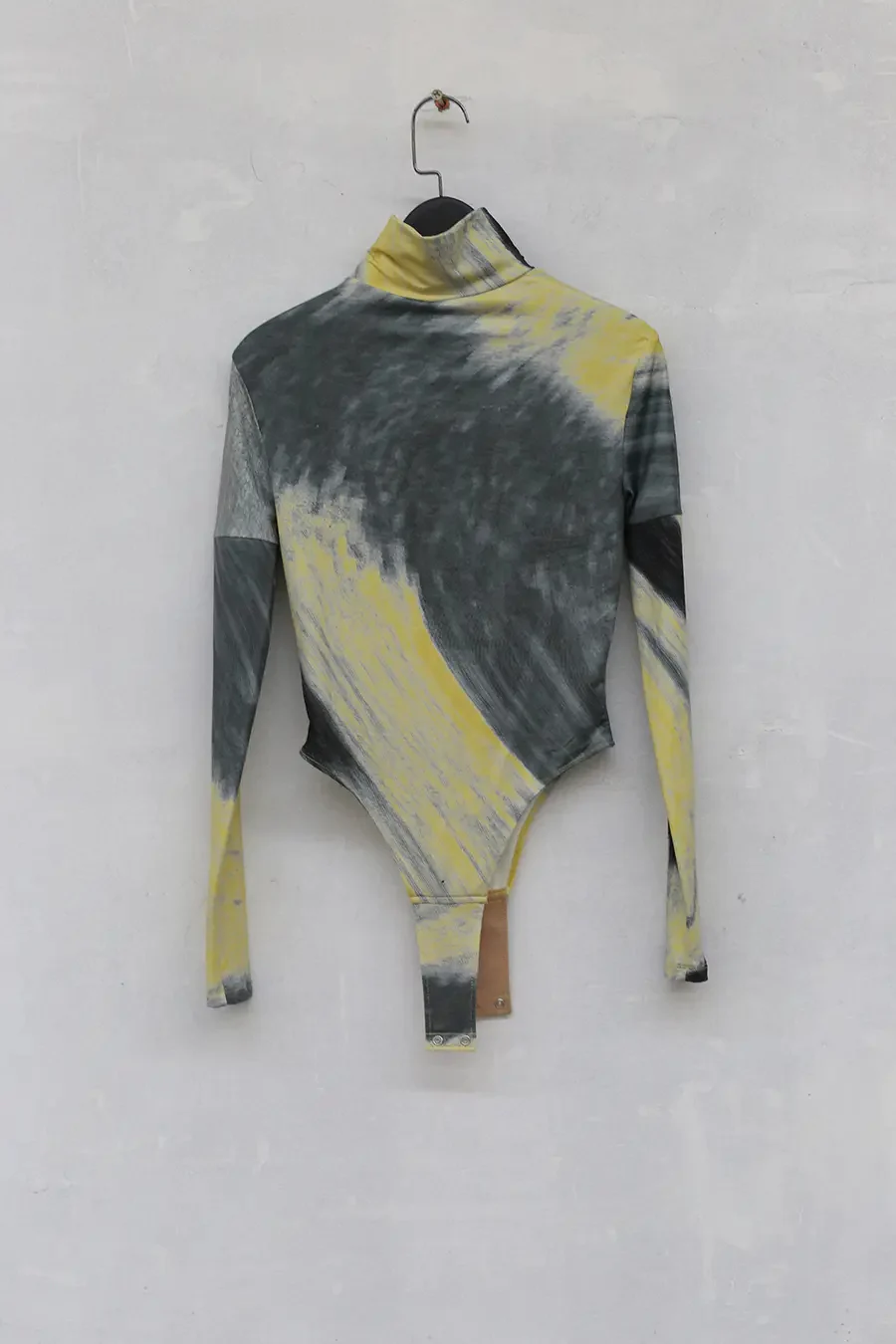 OUDE WAAG OW19SSTP07 Printed high neck knitted top with crotch bottoming - Image 5