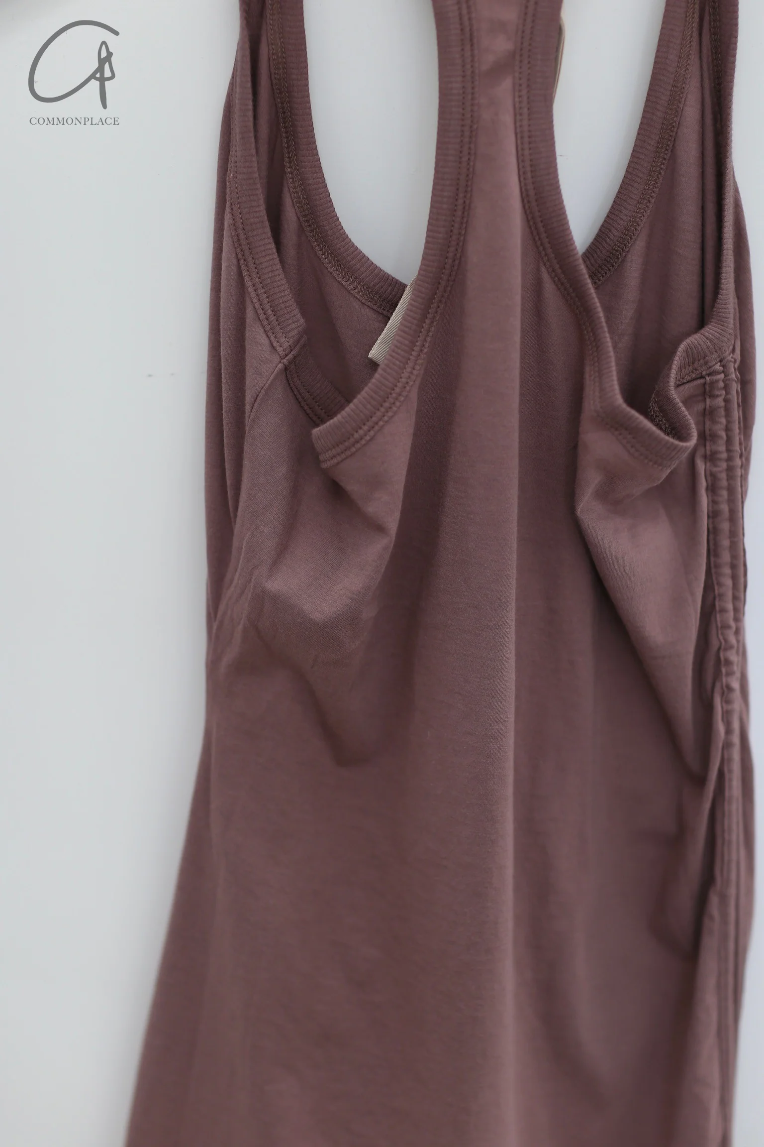 OUDE WAAG pleated asymmetric vest OW-24SS-TP10 gray purple - Image 8