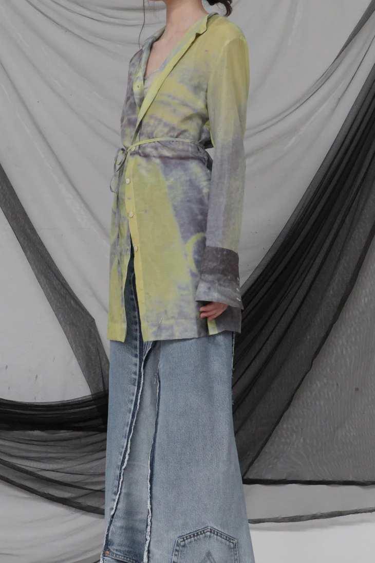 OUDE WAAG Printed Long Shirt OW19SST03B - Image 3