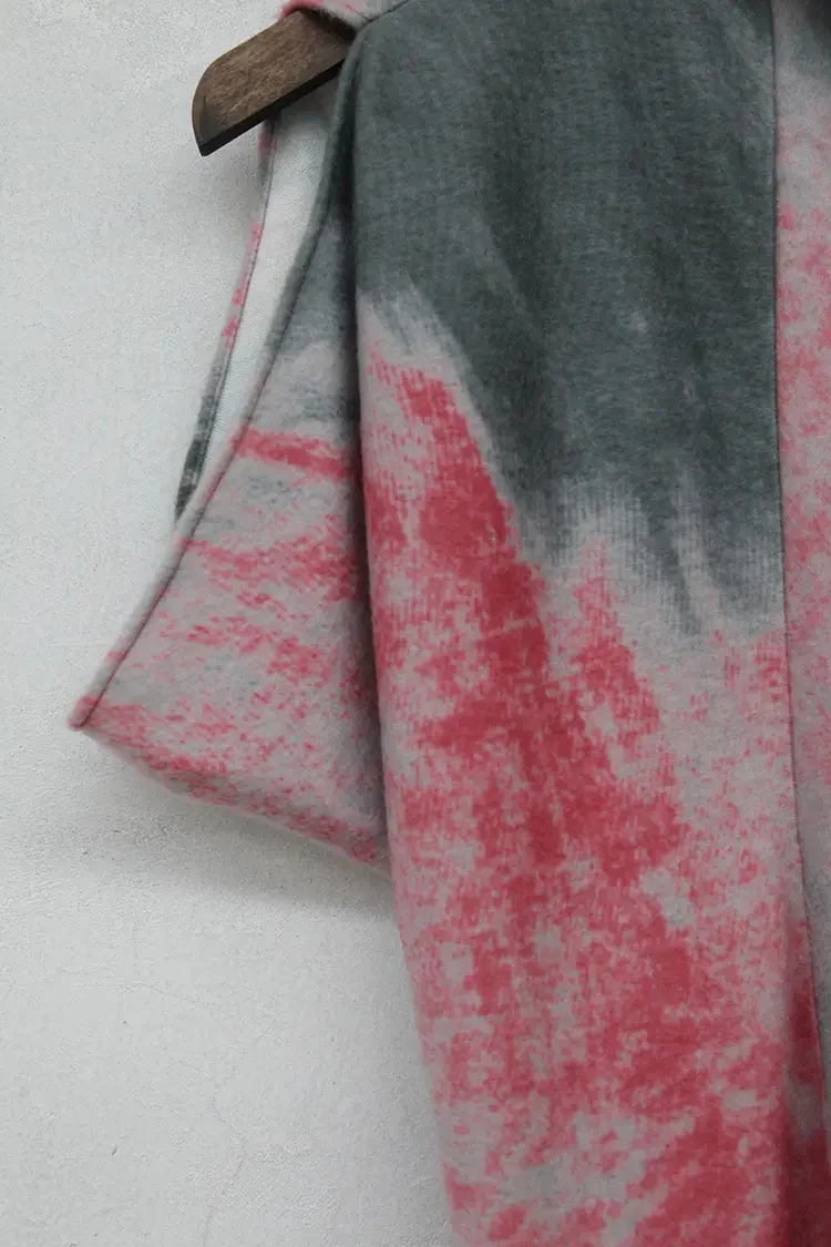 OUDE WAAG Printed Standing Cut Wool Knit Dress OW19AWDS10B - Image 19