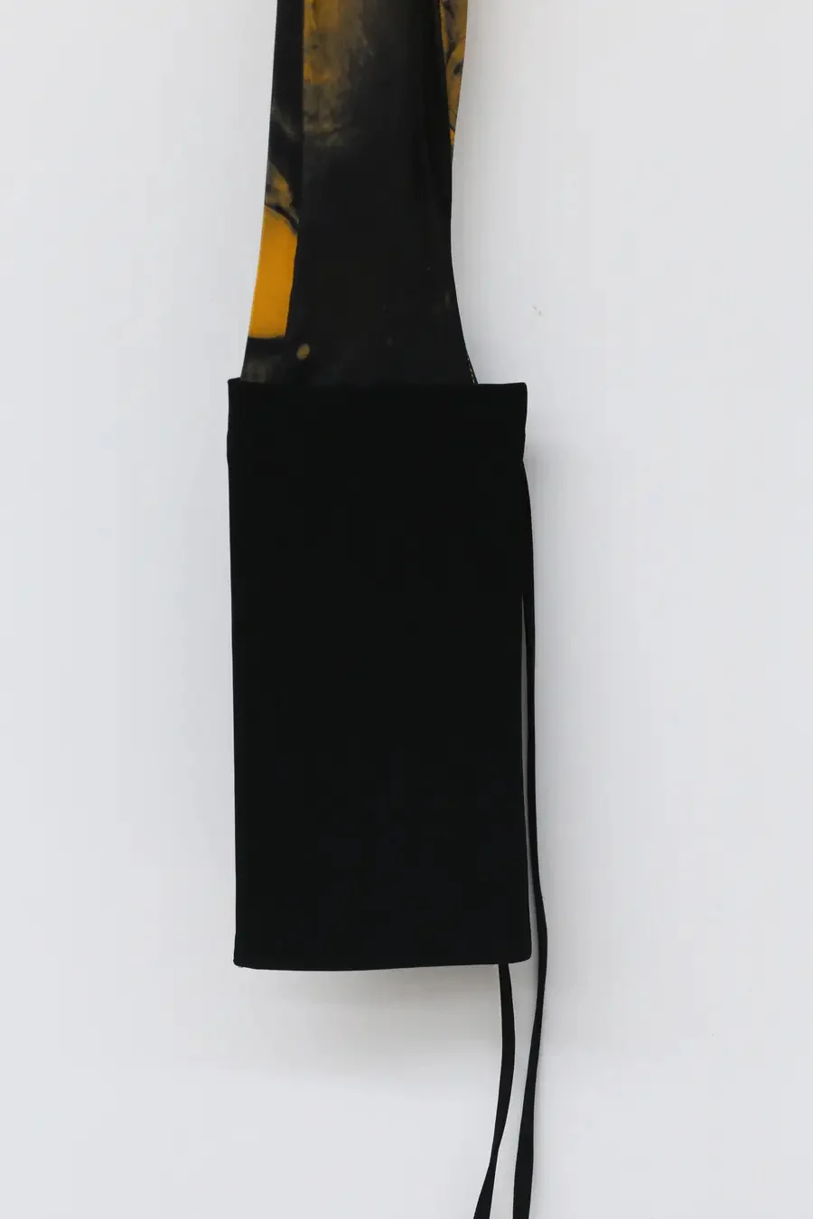 OUDE WAAG Rian Shoulder Printed Interlining Sleeve OW-21AW-AS20YE049 Orange Black OW-21AW-AS20 - Image 9