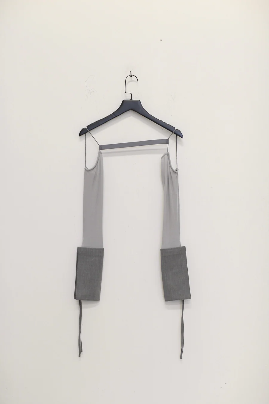 OUDE WAAG Shoulder Knit Sleeve OW-22SS-AS12 Light Grey - Image 4