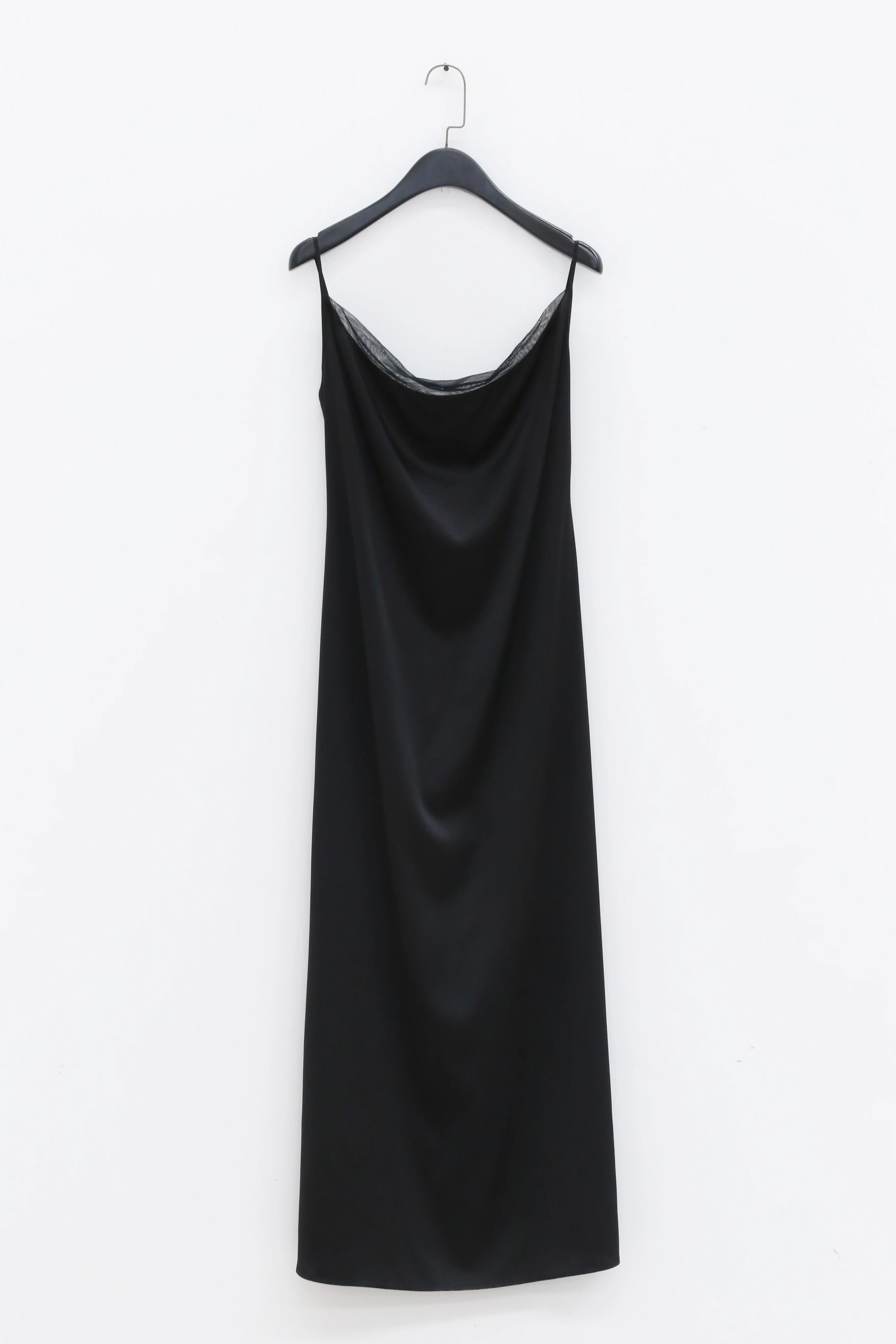 OUDE WAAG Silk yarn stitching dress OW-21AW-DS03BL900 - Image 4