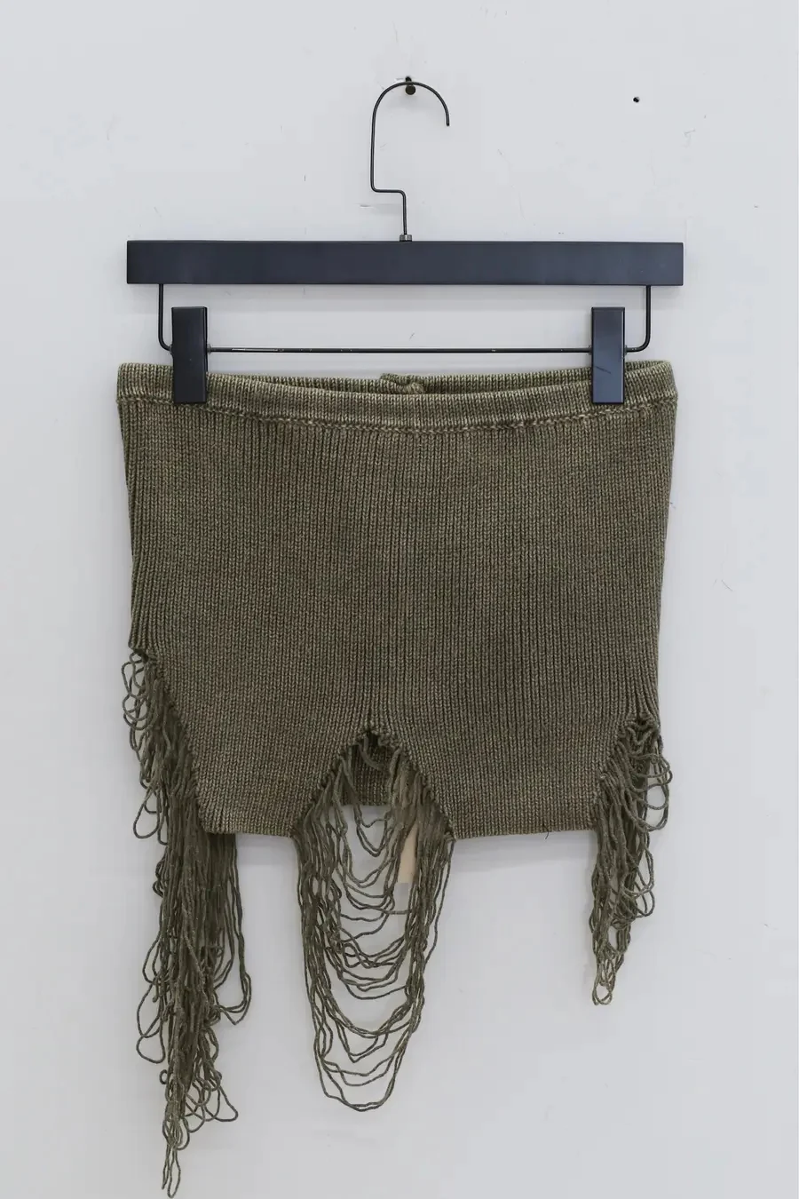 OUDE WAAG Stone Ribbed Knit Bandeau OW-23AW-KT03C1GR580 (OW-23AW-KT03) - Image 8
