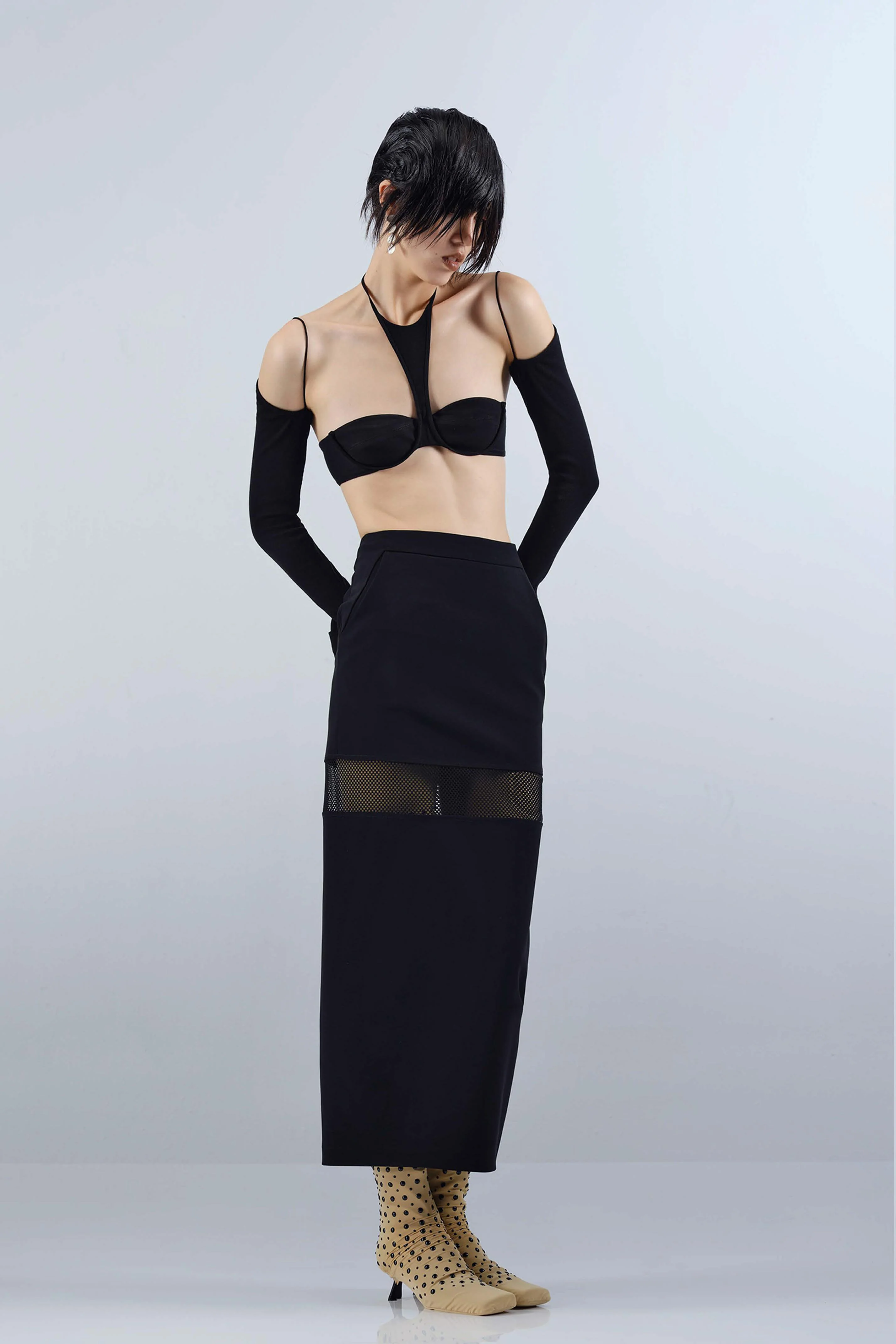 OUDE WAAG thread stitching bra OW-22SS-AS03 - Image 19