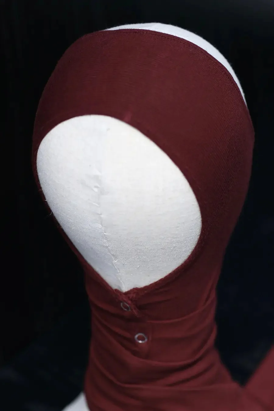 OUDE WAAG Thread Wrap Hood OW-23AW-AS14R1RE280 Wine Red (OW-23AW-AS14) - Image 4